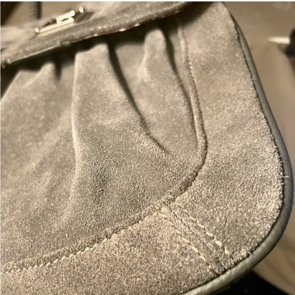 Tignanello suede crossbody taupe - Picture 5 of 8